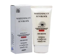 Jigott Whitening UV Sun Block Cream 70ml SPF50+ PA+++ Sun Cream Sunscreen NEW