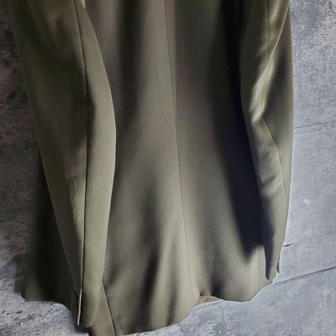 [Setup] Tailored jacket double one color green co… - image 10