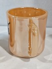 Vintage ~ Oven Ware~ Fire King~ Set of 2~ Peach Luster Ware~ Egg Nog Mugs ~ USA — photo 4