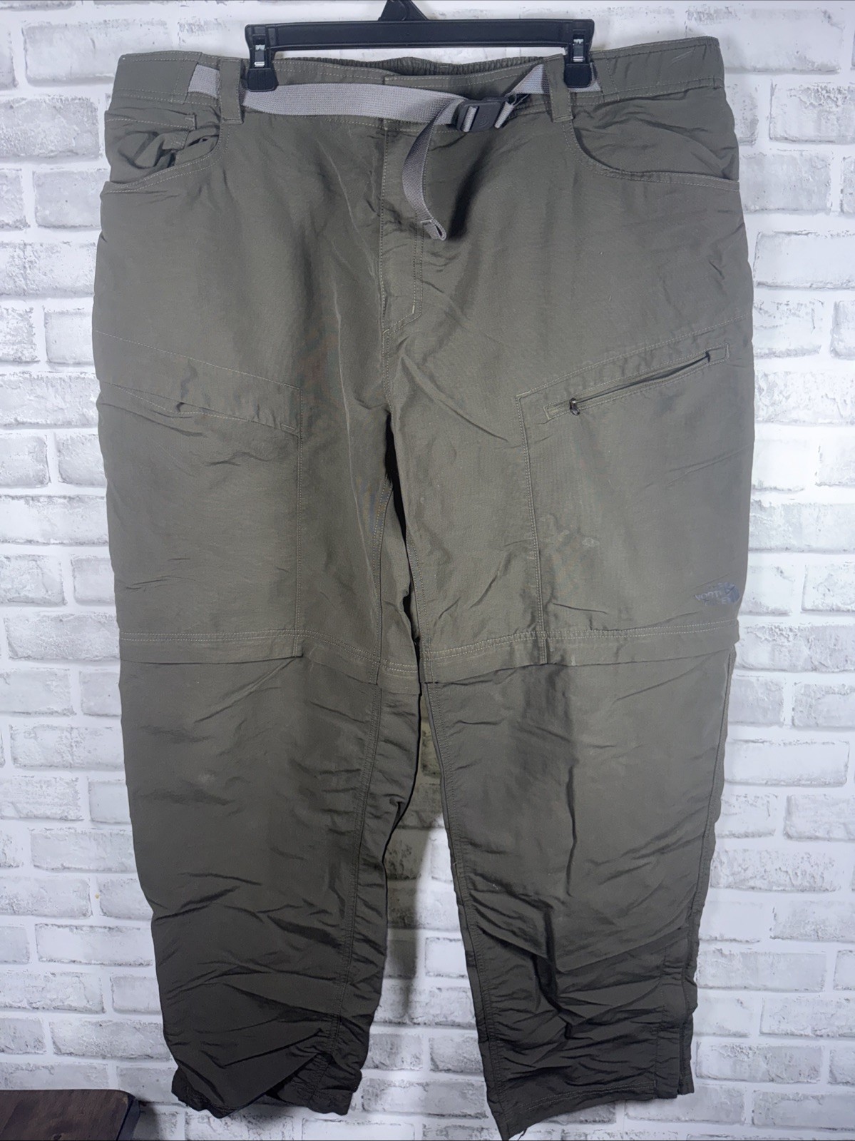 The North Face Green Cargo Pants Mens Size 3XL 42x30