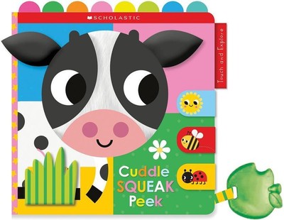 Cuddle Squeak Peek Cloth Book: Scholastic Early Learners (Touch and Explore) Sch