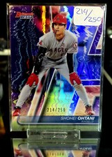 Shohei Ohtani /250 REFRACTOR PRIZM SP CARD 2020 Bowman's Best  RARE