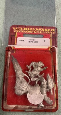 Warhammer 8518J Skaven Rat Ogres (F) OOP NIB Metal