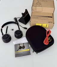 Jabra Evolve 75 On-Ear Bluetooth Headset ANC,...