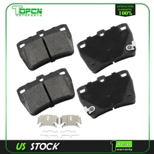 Rear Semi-Metallic Brake Pads for 2004 2005 Toyota RAV4 2.4L