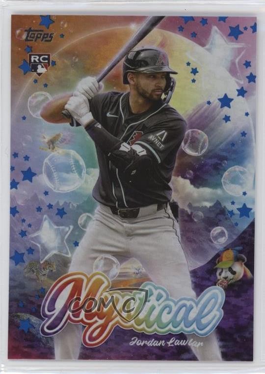 2024 Topps Update Mystical Blue Jordan Lawlar #MYS-16 ms9