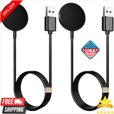 Samsung Galaxy Watch Magnetic USB Charger Cable 2Pack 6 5 4 Pro