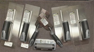 LOT MASTER MECHANIC 243936 12  11.5  5  Finishing Margin Edger Trowels NEW