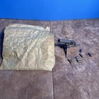 Marx Battleground Machine Gun Firing with 8 Shells And Bag #4754