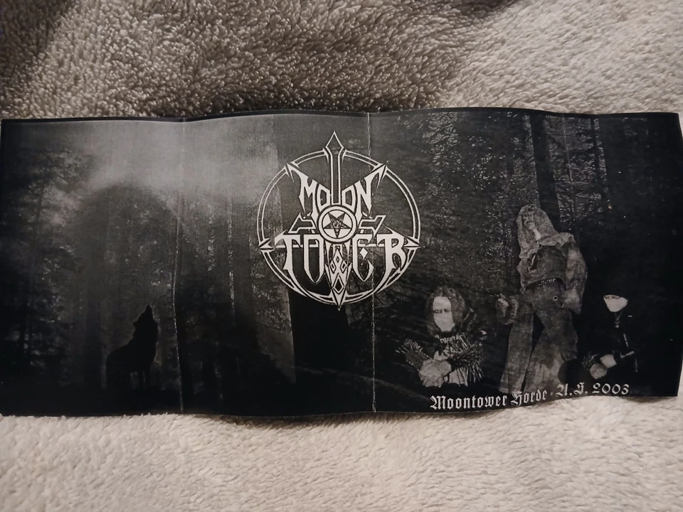 Moontower "The Wolf's Hunger" Cassette Black Metal NSBM Der Stürmer Vothana - Image 4 of 4
