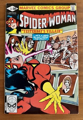 Spider-Woman #33 - (1980 Marvel) 1st Turner D Century Appearance