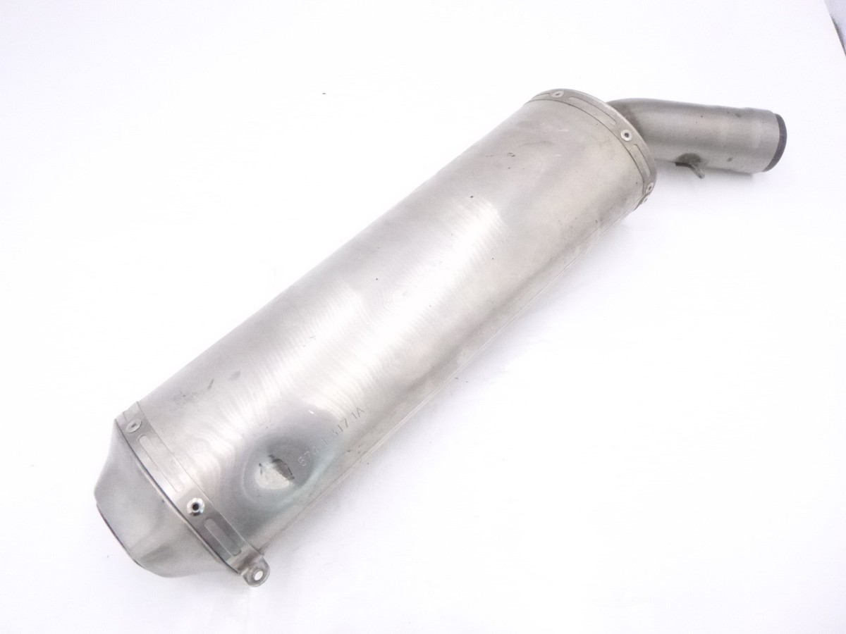PRE-OWNED Genuine OEM Ducati ZDM-B80 Left Exhaust Muffler for 2011