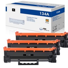 3PK 134A W1340A Black Toner Cartridge For HP LaserJet M209dw MFP M234dw M234sdwe