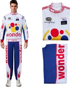 OEM Disfraz Completo De Ricky Bobby + Gorra, Disfraz Completo De