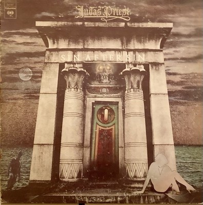 JUDAS PRIEST SIN AFTER SIN 12 INCH VINYL RECORD 34787 1ST PRESSING COLUMBIA 1977