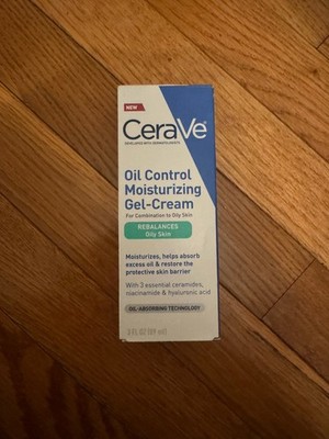 CeraVe Oil Control Moisturizing Gel-Cream Rebalances Oily Skin 3 oz