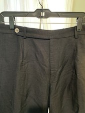 Ralph Lauren linen Pants. Black zip up front. Size 12 Lined