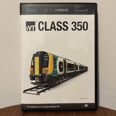 IVT Class 350 Train Interactive Virtual Train Crew Member Training CD-Rom Rare