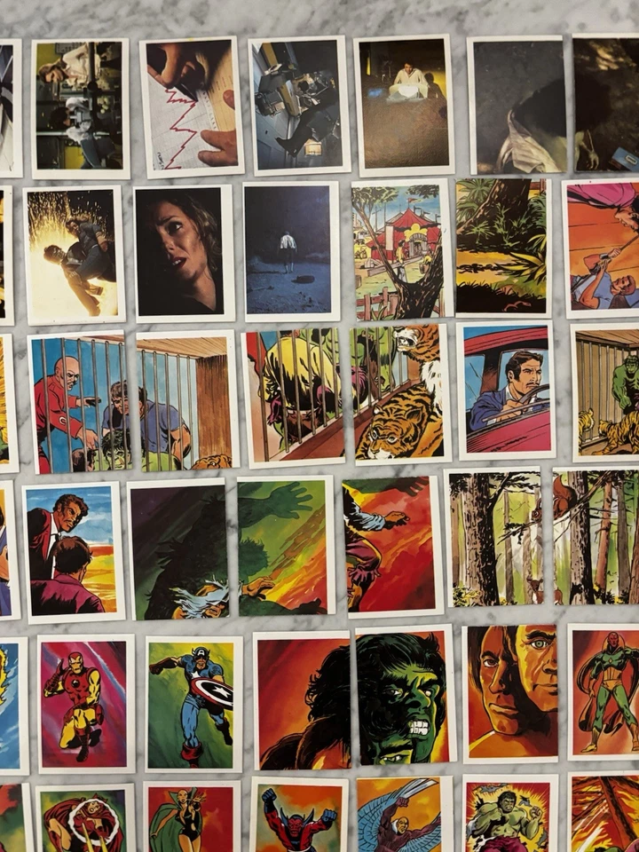 Australian Trade Cards The Incredible Hulk & Friends 1980. 135 Of 180 Rare. - Image 3 of 4