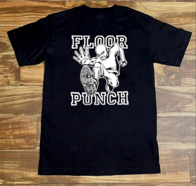 FLOORPUNCH Tシャツ Rare Floorpunch - Holding On Short Sleeve Black All Size Shirt
