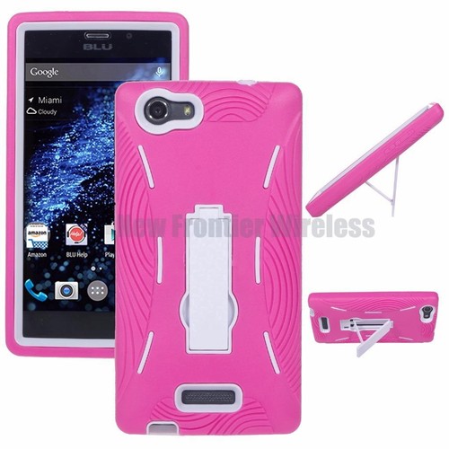 Funda de soporte defensor de alta resistencia para BLU Life One (X011Q/X010Q) + protector de pantalla - Imagen 8 de 15