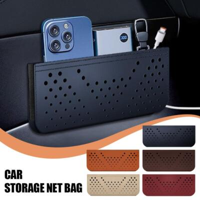 #ad Car Storage Net Bag Multi functional Storage for Bills Cards and Mobile P ACK $12.46