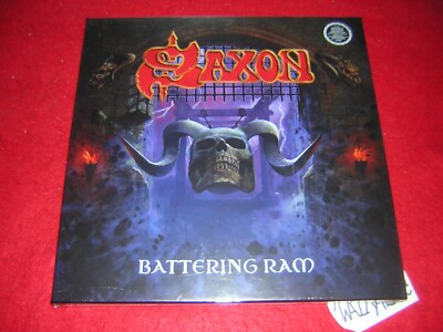 Saxon - Battering Ram, Vinyl LP Box Set 2015,  UDR 037P75, Shirt + CD, sealed