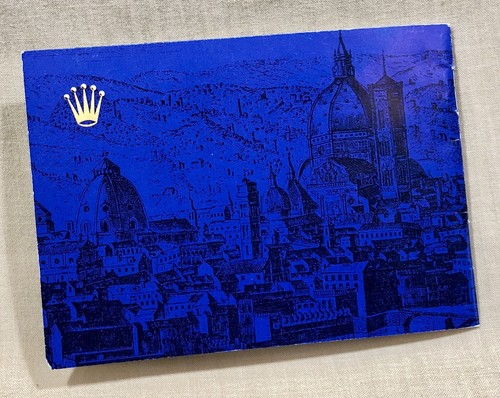 ROLEX CELLINI 1970's Booklet Spanish Español 575-03 Prince Dual Time Midas OEM / - Picture 8 of 8