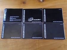 Nintendo Game Boy Micro~Advance~Advance SP Instruction Booklet Lot Only ~ G