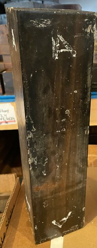 Tacos de piscina madera exótica Gabón ébano madera 3x3x12 torneado de madera discos estéreo HiFi - Imagen 1 de 4