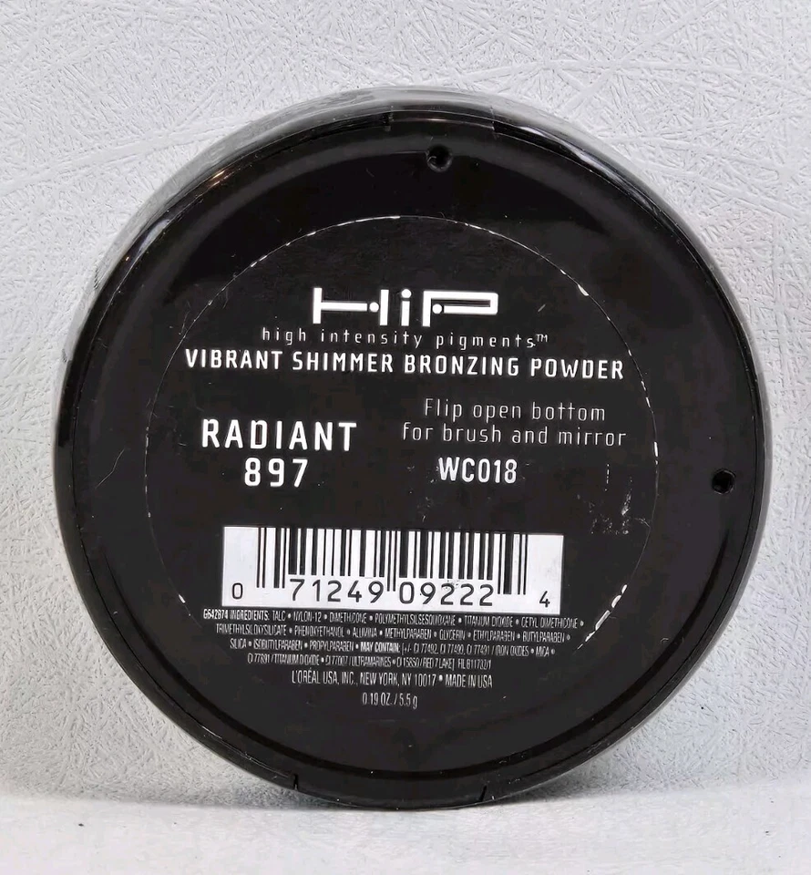 L'Oréal HIP High Intensity Pigments Vibrant Shimmer Bronzing Powder 897 RADIANT - Image 2 of 2