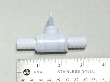 Soda System, Beer System, Part, Valve, Shuft Off, 1/2" Barb, IMI Cornelius, Coke