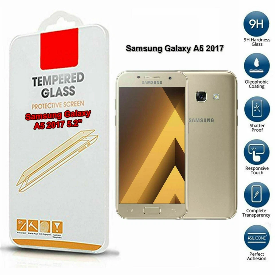 Protector de pantalla de vidrio templado para teléfono móvil Samsung Galaxy A5 2017 Foto 4 de 4