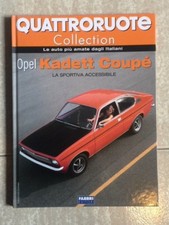 FASCICOLO LIBRO QUATTRORUOTE COLLECTION OPEL KADETT COUPE' DOUMUS FABBRI EDITORE