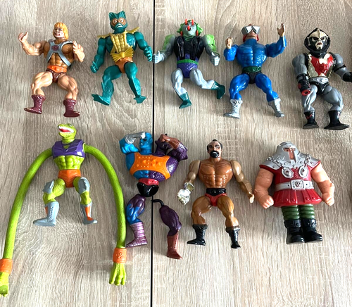 LOTTO MOTU MASTERS OF THE UNIVERSE ANNI 80 VINTAGE MISTO - Imagen 3 de 4