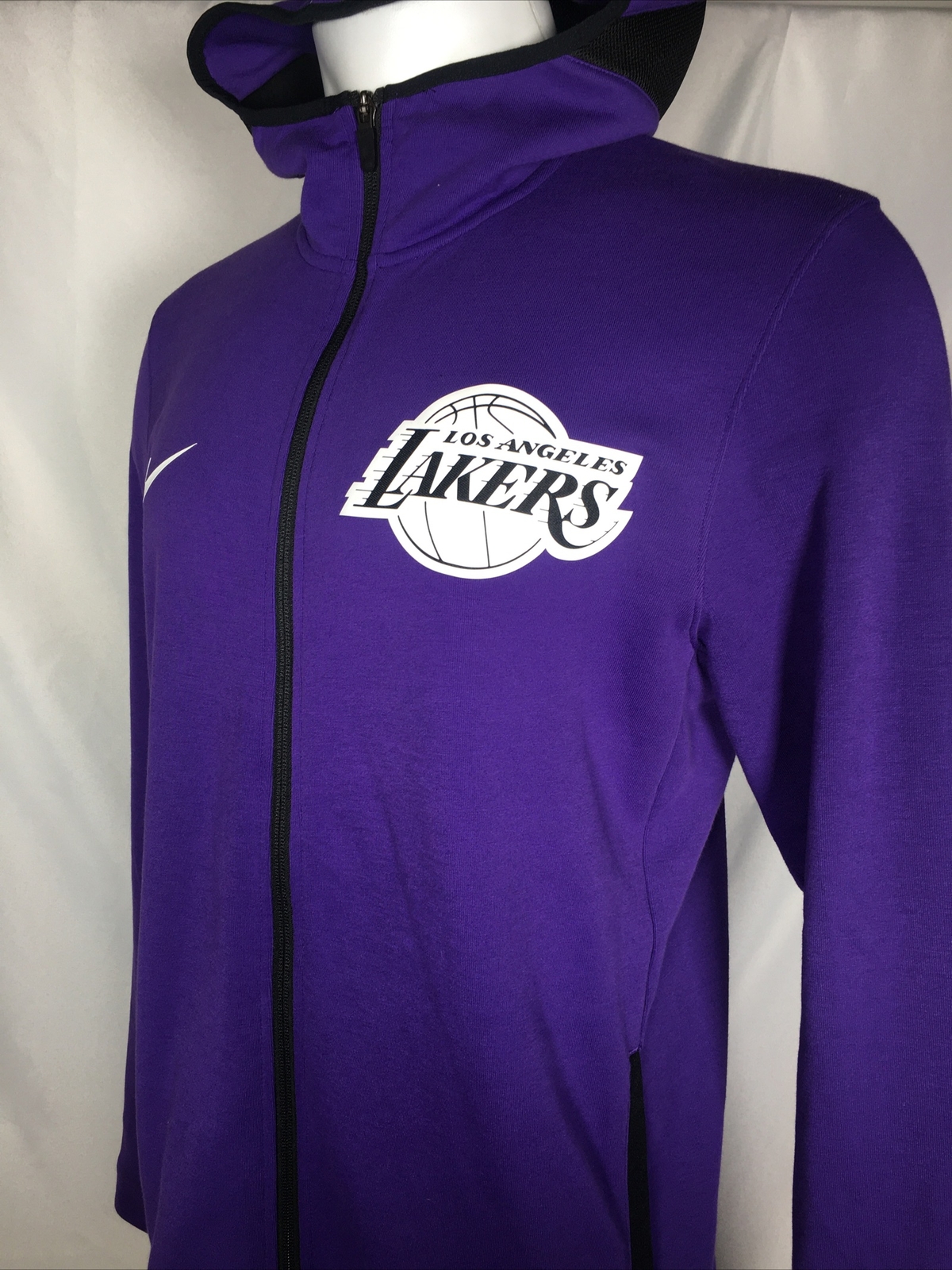 Nike Los Angeles Lakers Showtime Dri-fit Nba Full-zip Hoodie 50% Recycled  Polyester in Yellow for Men