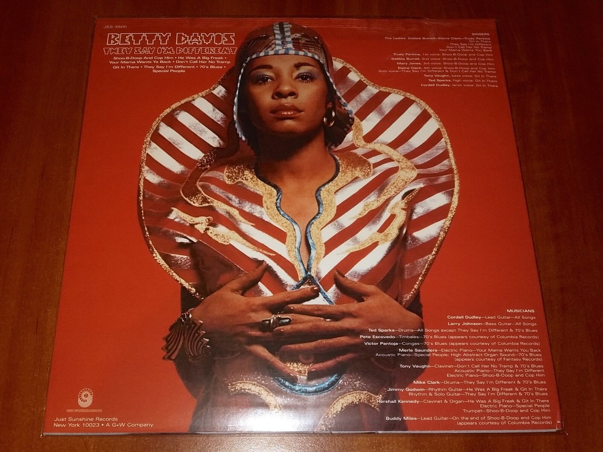 Betty Davis レコード LP s-l400.jpg