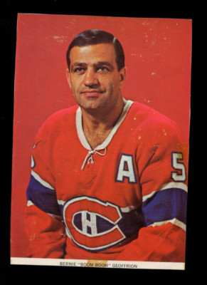 1963-65 Chex Photos Hockey Card #16 Boom Boom Geoffrion