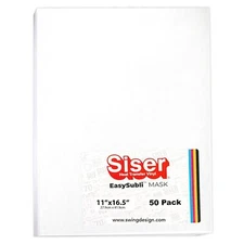 Siser EasySubli Heat Resistant Transfer Tape 11" x 16.5" – 50 Pack