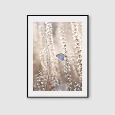 Beige Botanische Wandbilder Drucke Schlafzimmer Wohnzimmer Poster Bilder Wohndeko