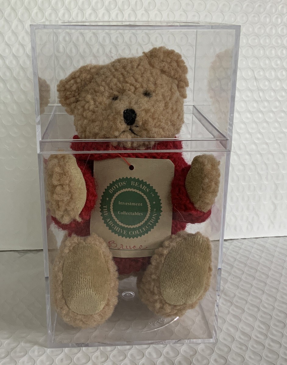 Boyds Bears Bruce Archive Collection w/Bearwear 1990-95 W/display