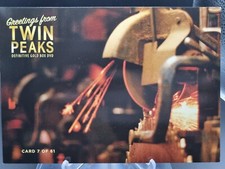 TWIN PEAKS - RARE GOLD BOX DVD POSTCARD No.7 - PACKARD SAWMILL (DAVID LYNCH)