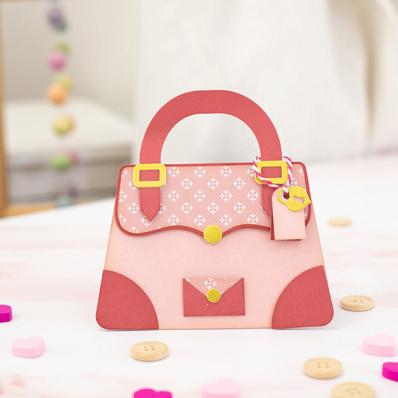 Handbag Metal Cutting Dies Scrapbooking Decorative Embossing Paper Craft Die DIY-image