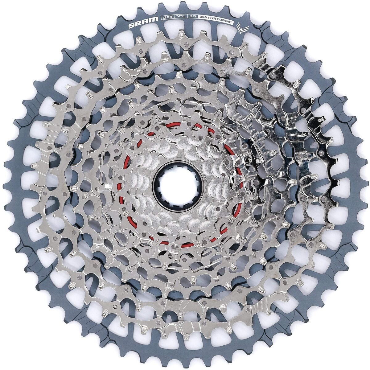 SRAM XG-1275 GX Eagle Transmission 12-Speed 10-52t Cassette SRAM XG-1275 GX Eagle Transmission 12-Speed 10-52t Cassette