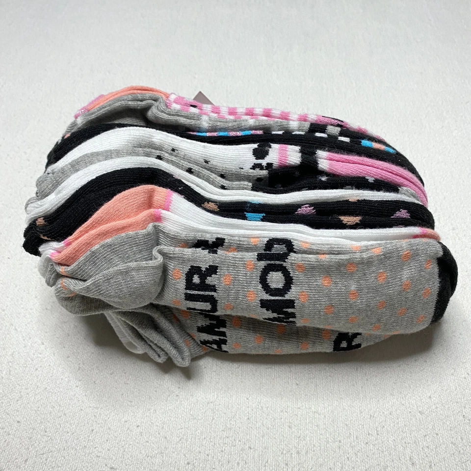 Xhilaration Mujer Calcetines Corte Bajo Talla 4 - 10 Multicolor Rayas 10 Pares NUEVO Foto 4 de 4