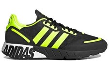 Size 9 - adidas ZX 2K Boost Bold Logo Graphic - White Navy for