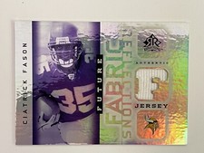 2005 Upper Deck Reflections Vikings Ciatrick Fason Future Fabric Jersey #FFR-CI