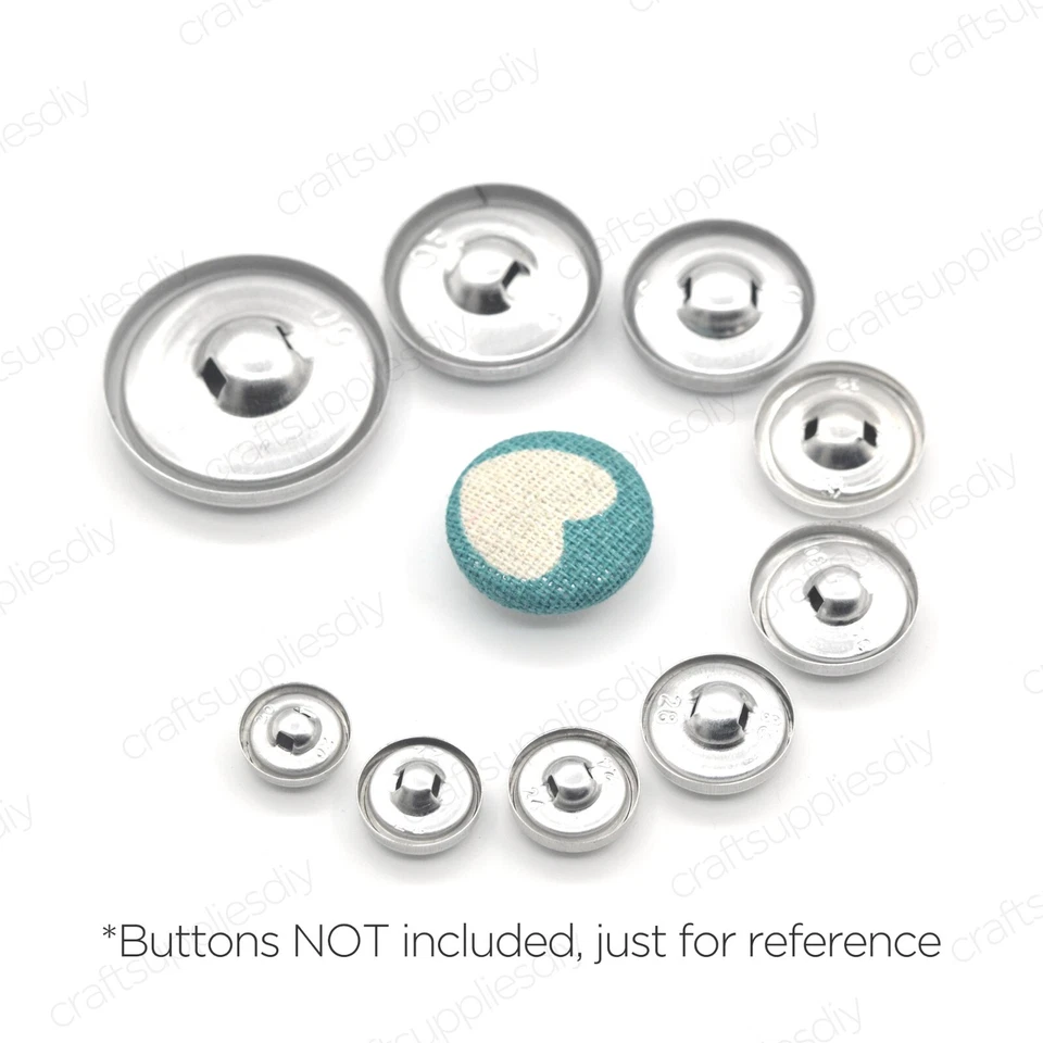 Hand Press Die for Fabric Covered Buttons Die Mould Setter Setting Tools - Image 4 of 4