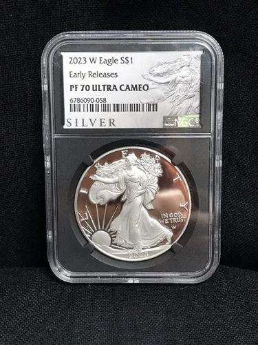 2023 W NGC PF70 Ultra Cameo Early Release $1 American Silver Eagle