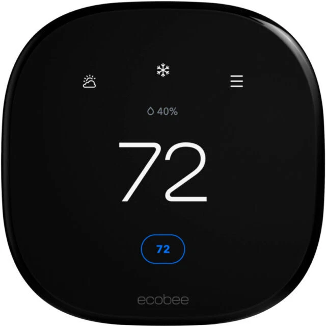 ecobee New Smart Thermostat Enhanced - Programmable Wifi Thermostat